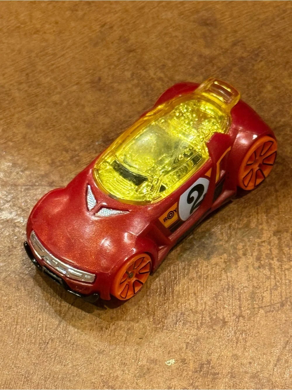 2004 Hot Wheels Red High Voltage # 2 made in Indonesia